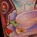 Tattoos - Big Cat with new school Dagger 2 - 48706